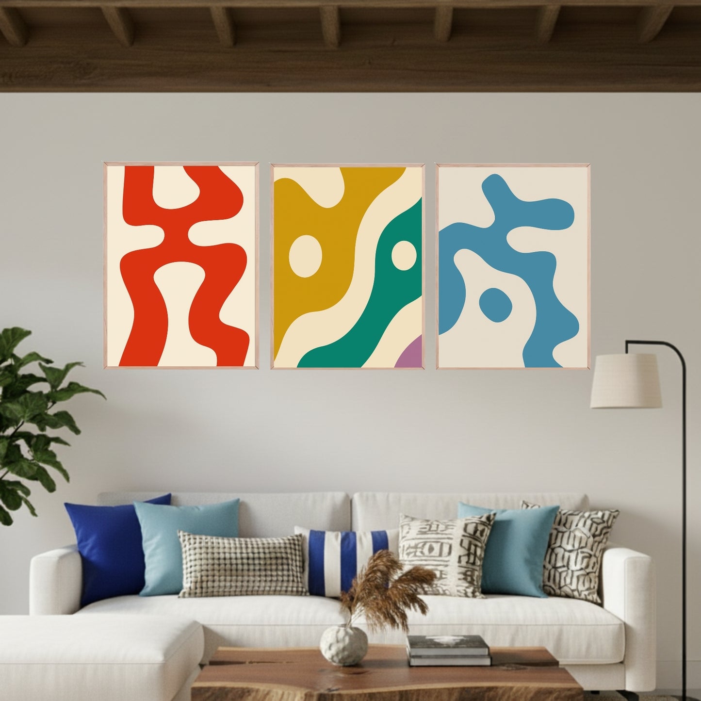 Set de 3 Abstracto #17