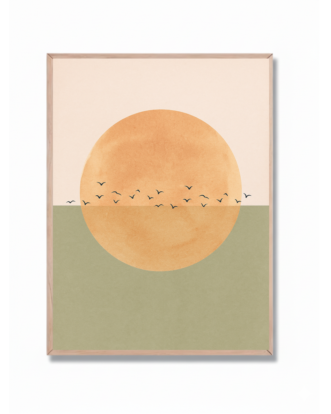 Atardecer minimalista