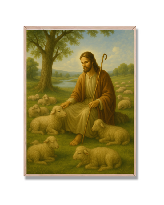 Jesús Pastor y Ovejas