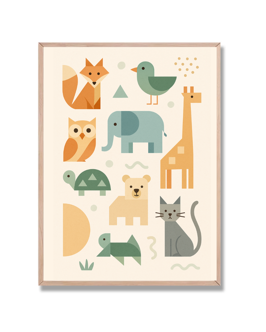 Animales Geométricos Infantil 1