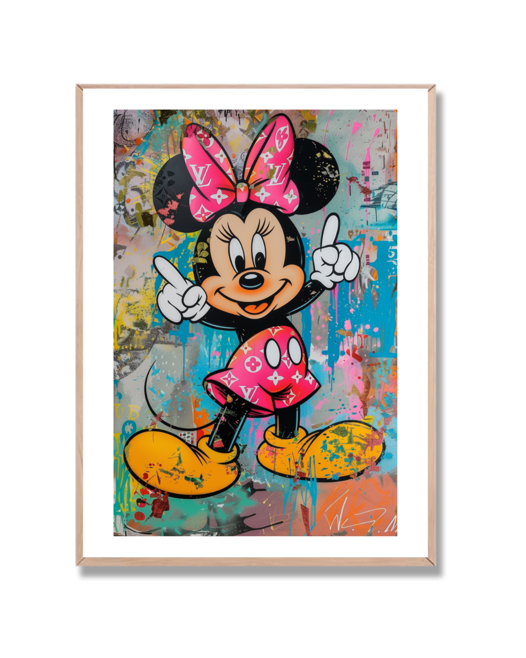 Minnie Pop Art