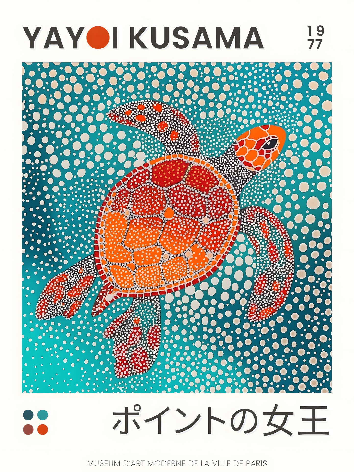 3x4YayoiKusamaTurtle