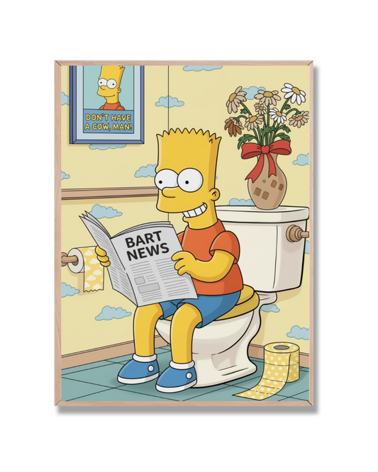 Bart Simpson Baño