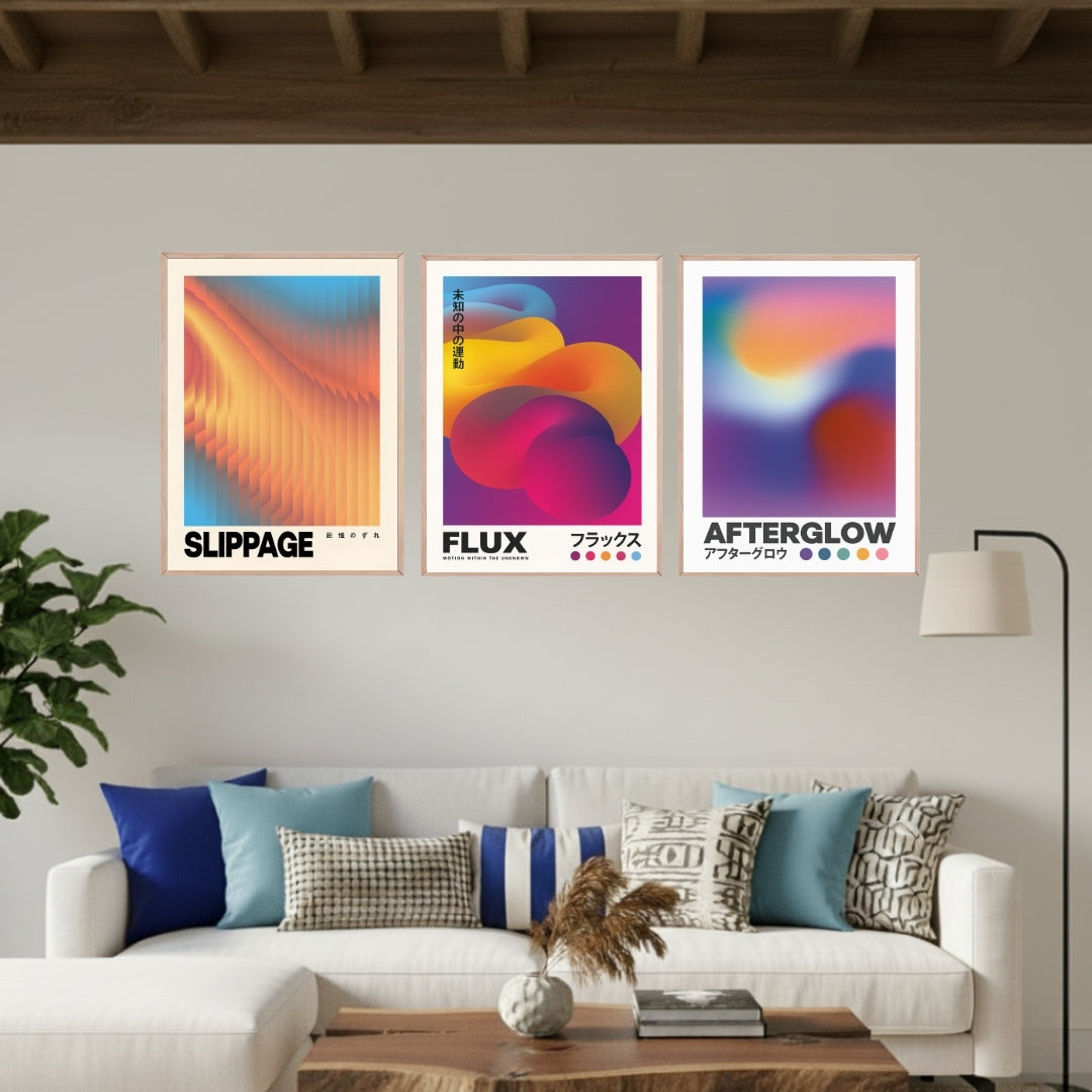 Set de 3 Retro-Futurista