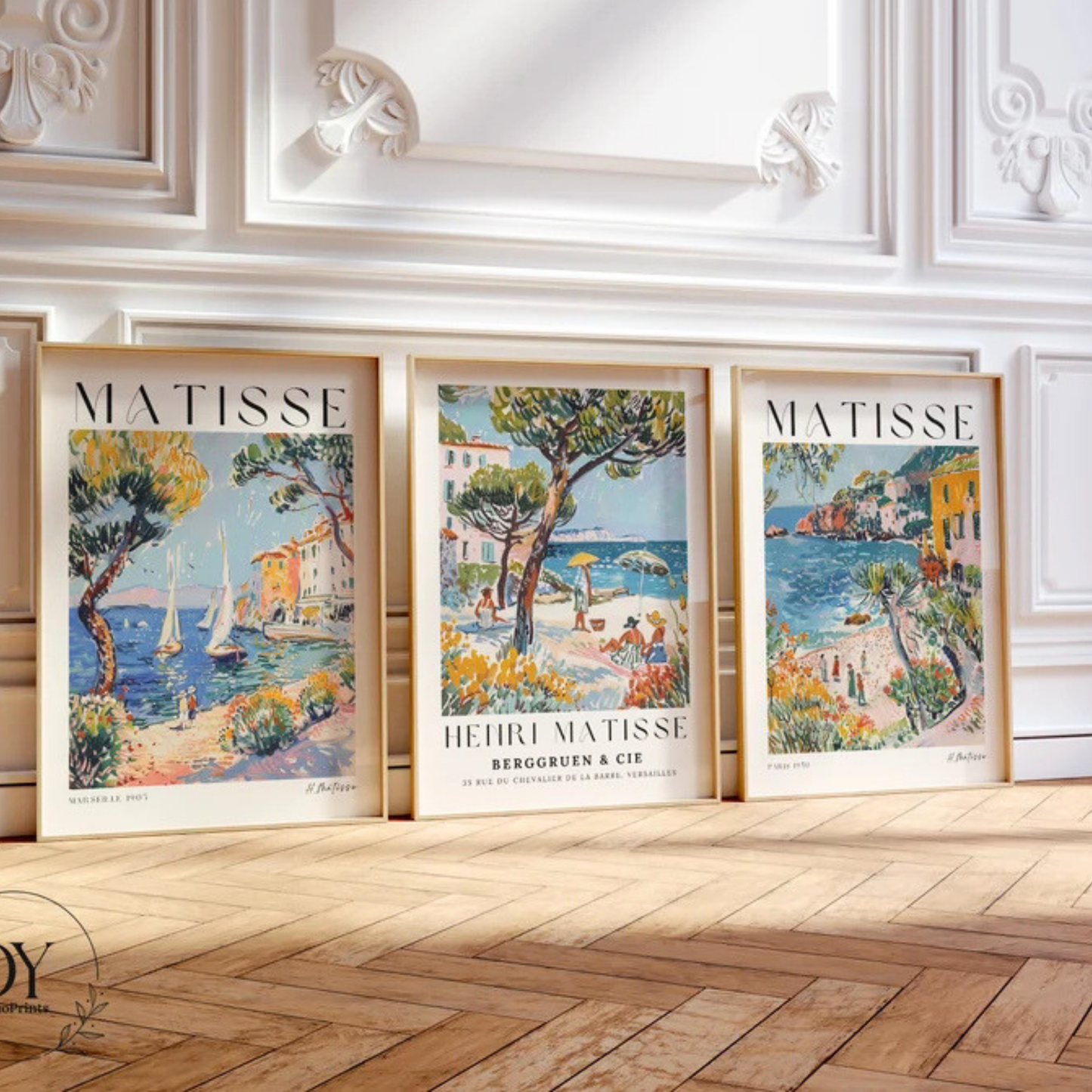 Set de 3 Matisse del Puerto