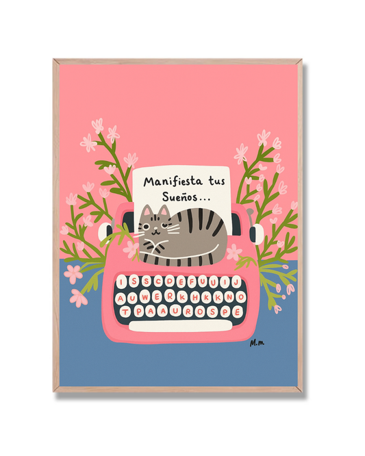 Manifiesta tus sueños y Gato