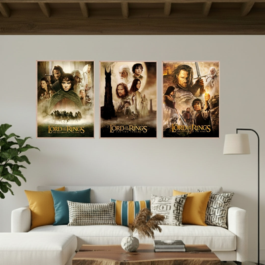 Set de 3 Trilogía The Lord of the Rings