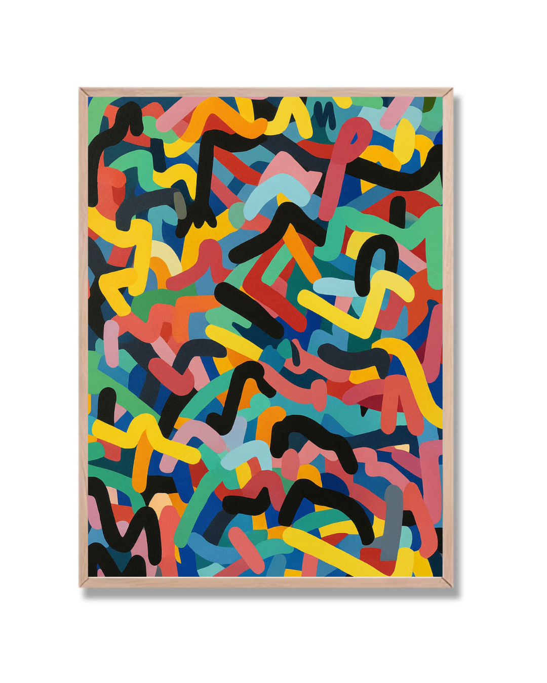 Abstracto Trazo de colores