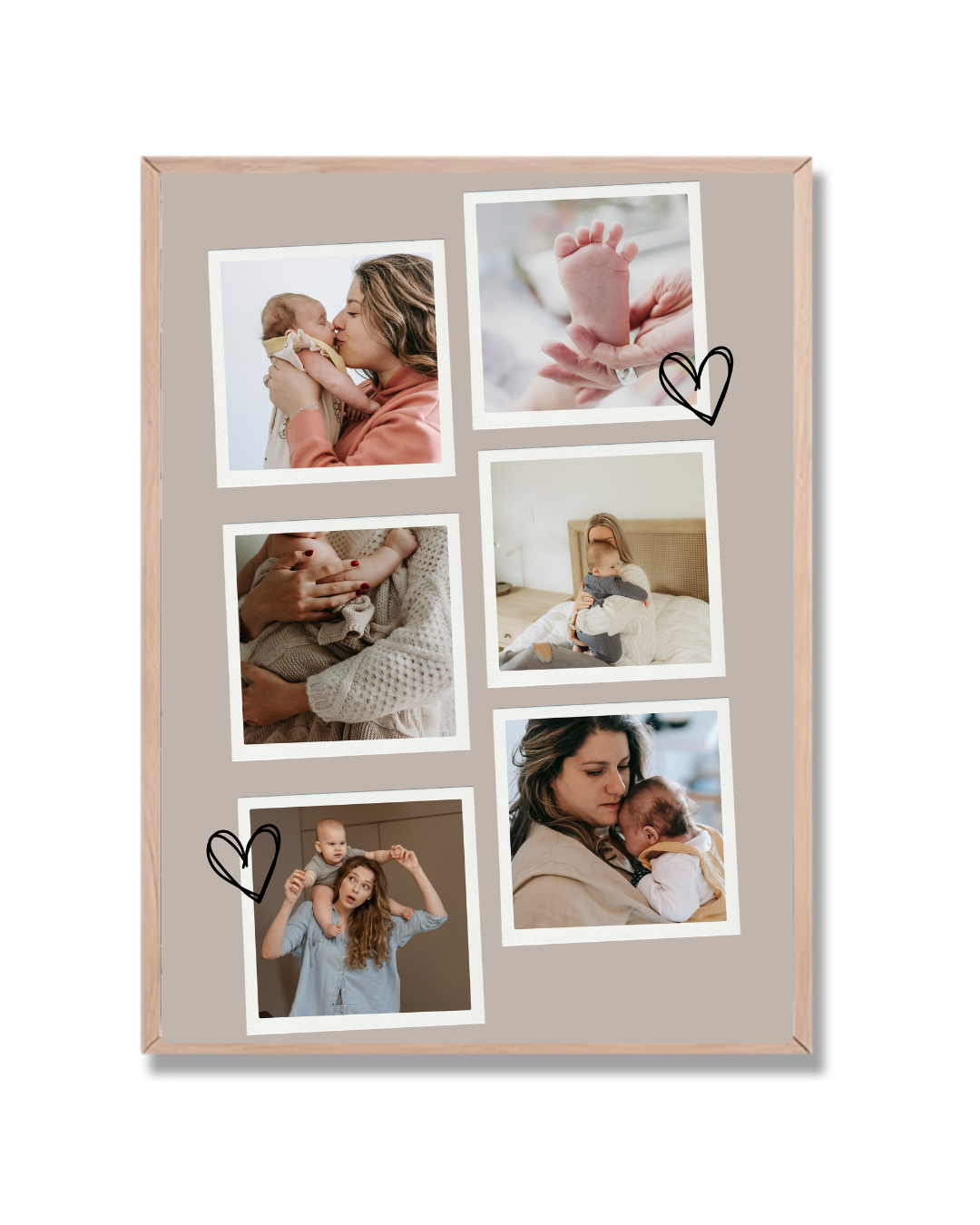 Personalizado con 6 fotos tuyas a elección