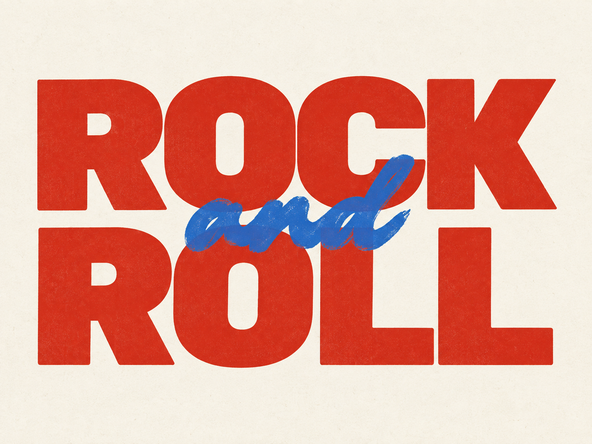 Rock and Roll - cuadro decorativo