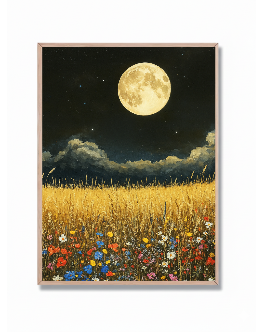 Luna sobre el Trigal