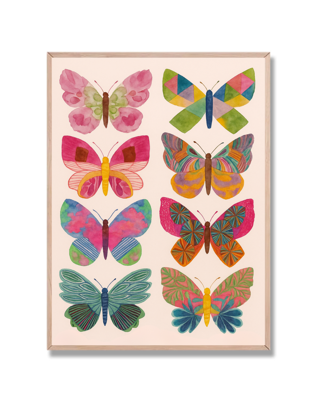Mariposas de colores
