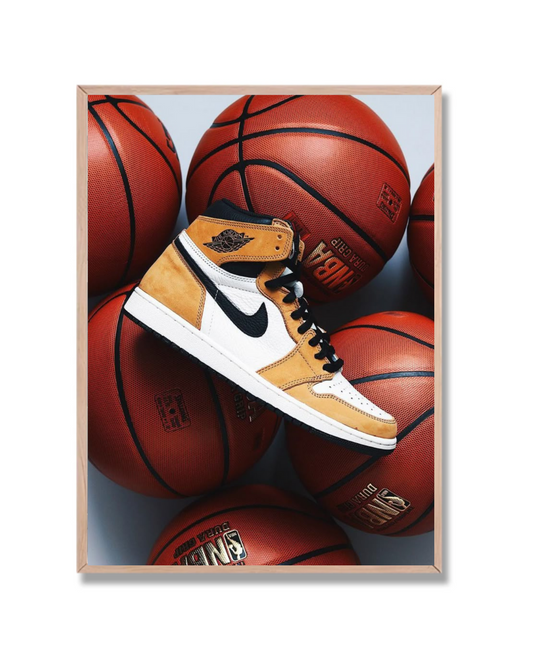 Nike Air Jordan y pelotas NBA