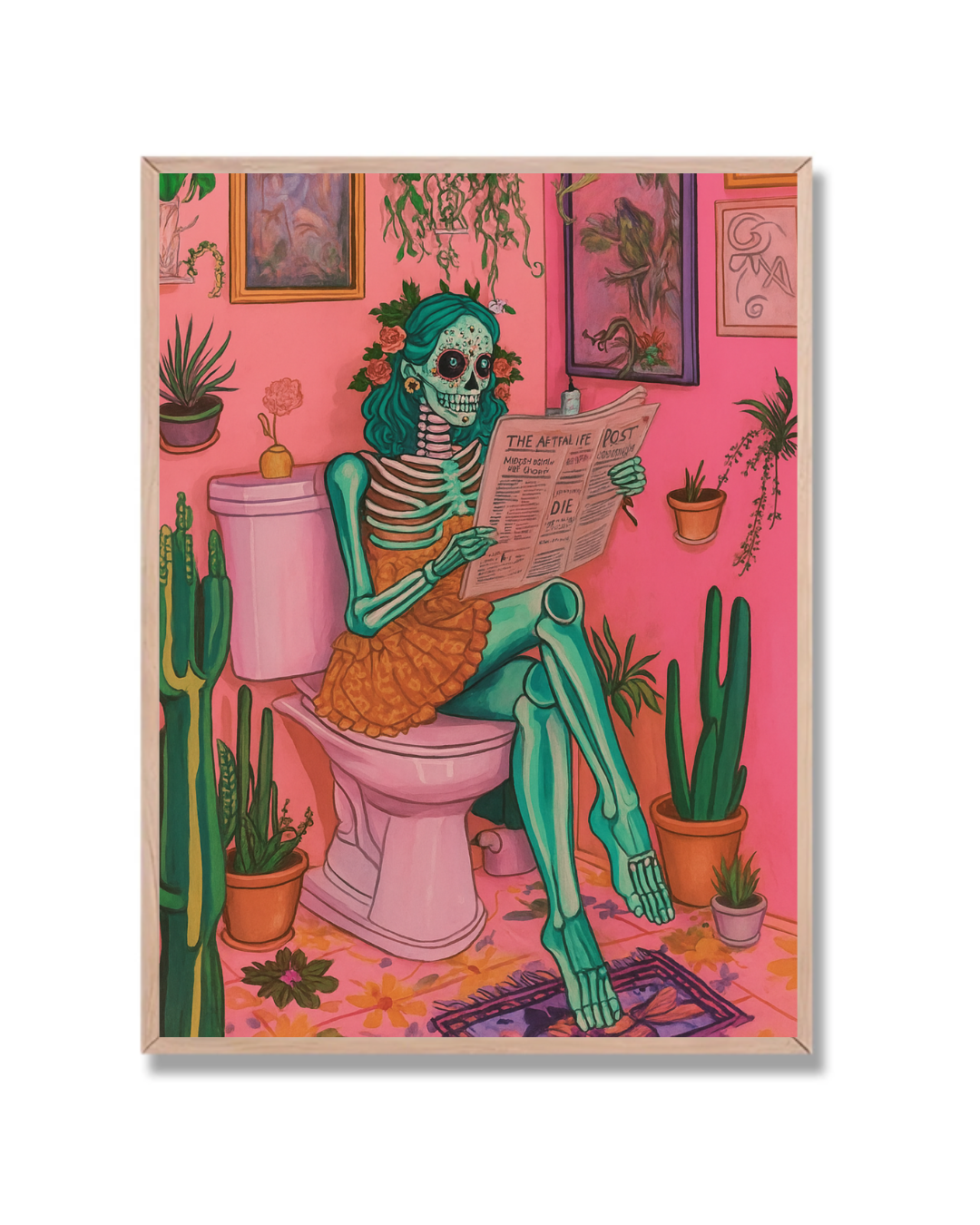 Baño Esqueleto Mexicano