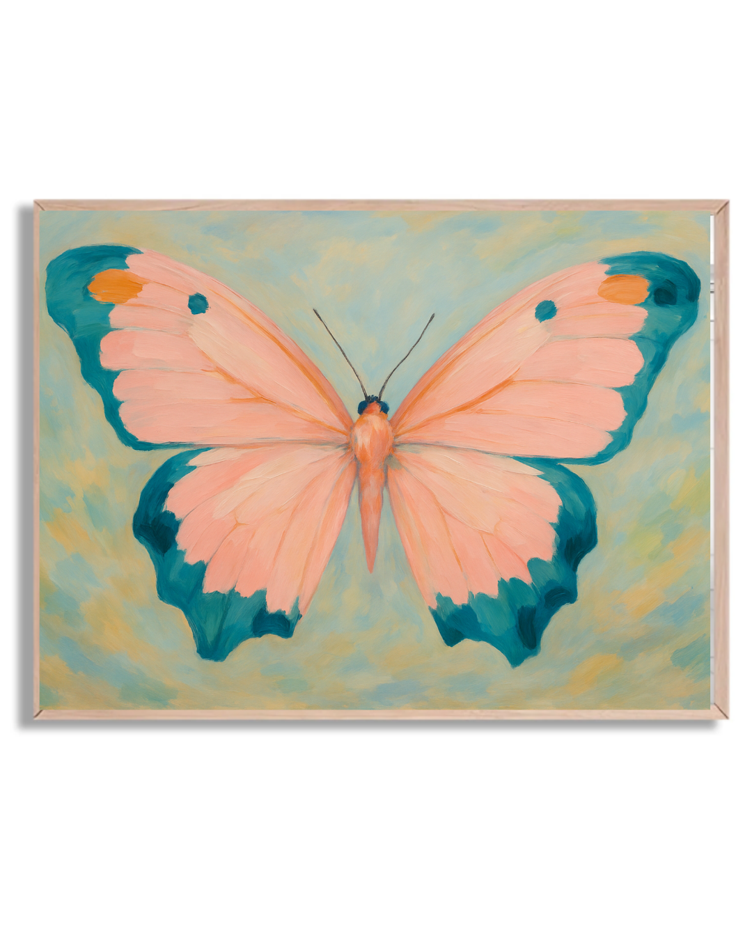 Mariposa rosa