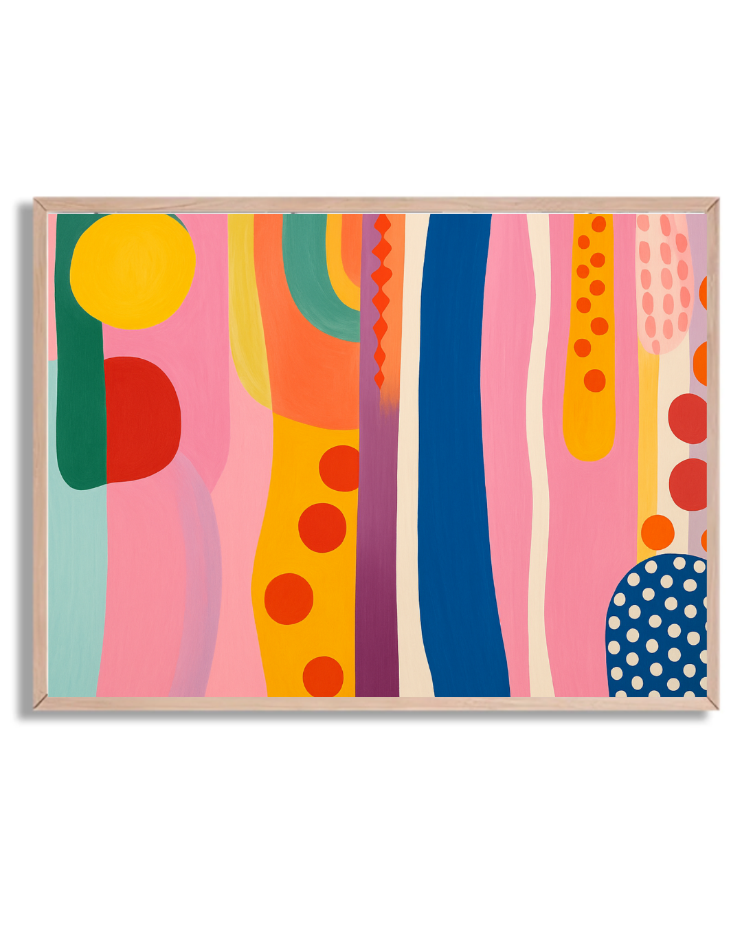 Abstracto con lunares