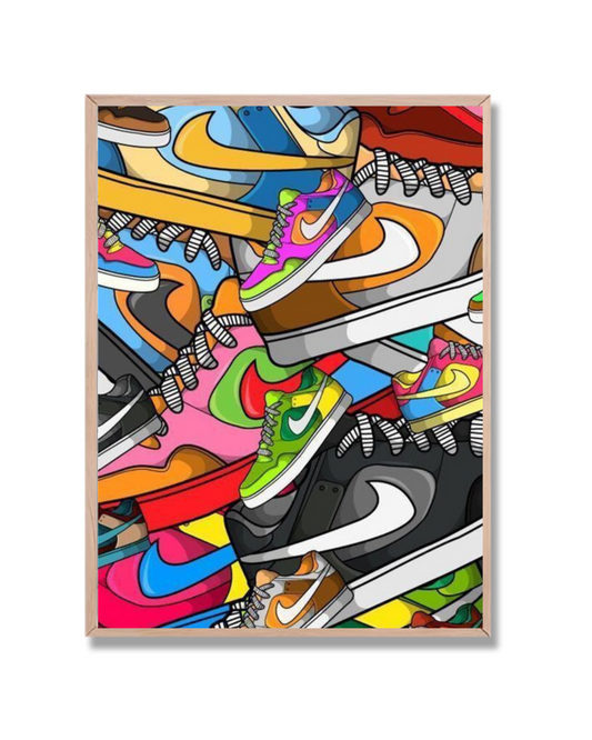 Nike Jordan Pop Art