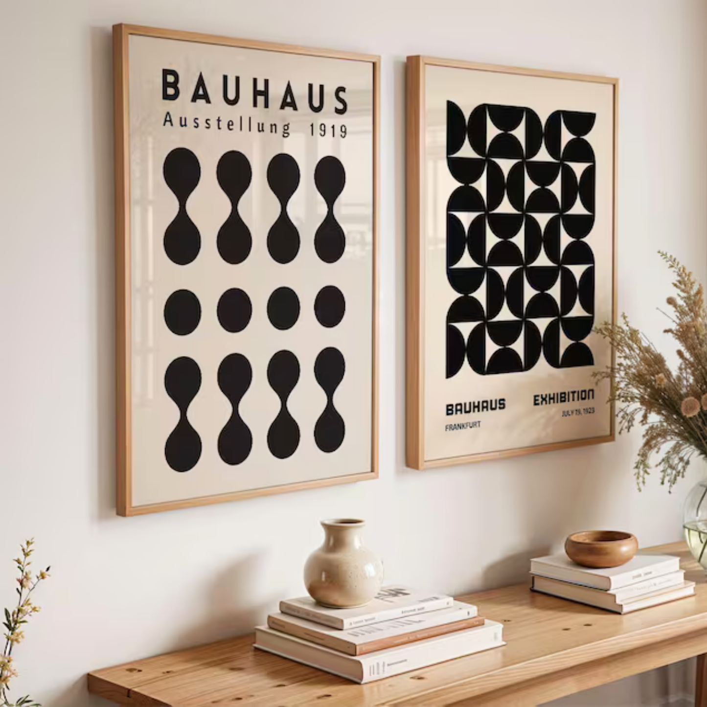 Set de 2 Bauhaus en Carbón
