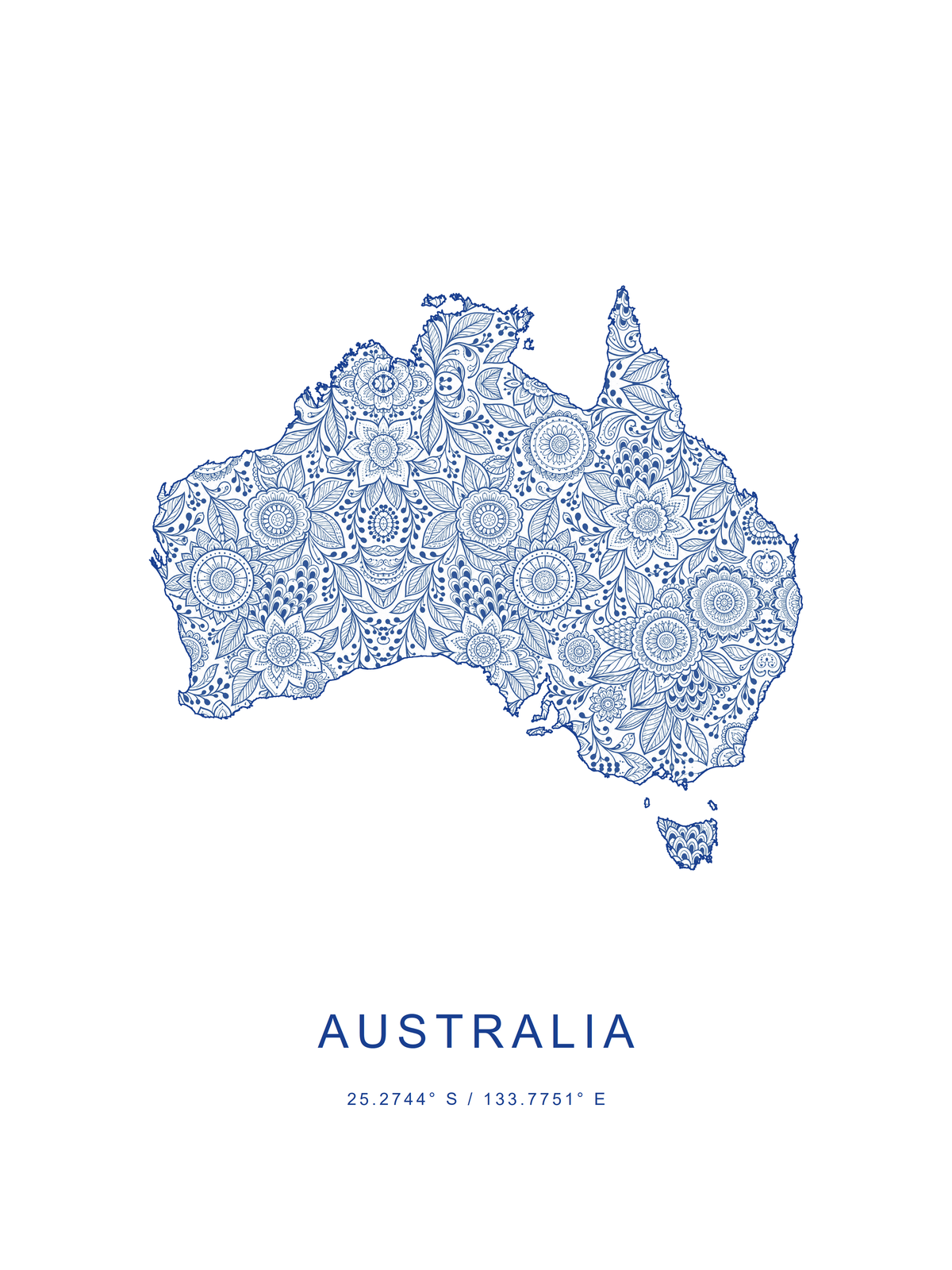 Australia 3 — póster decorativo 3:4