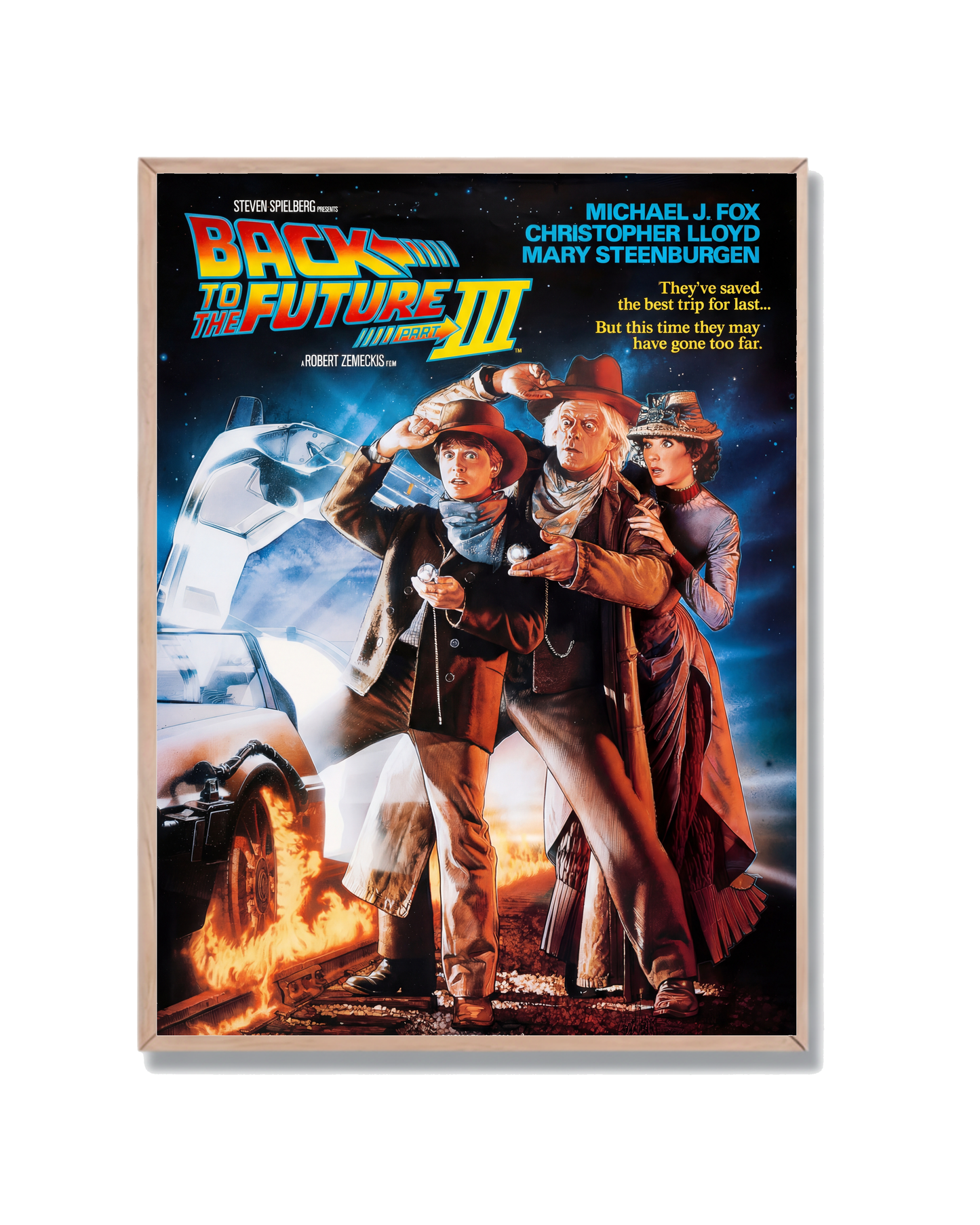 Back Future III Poster