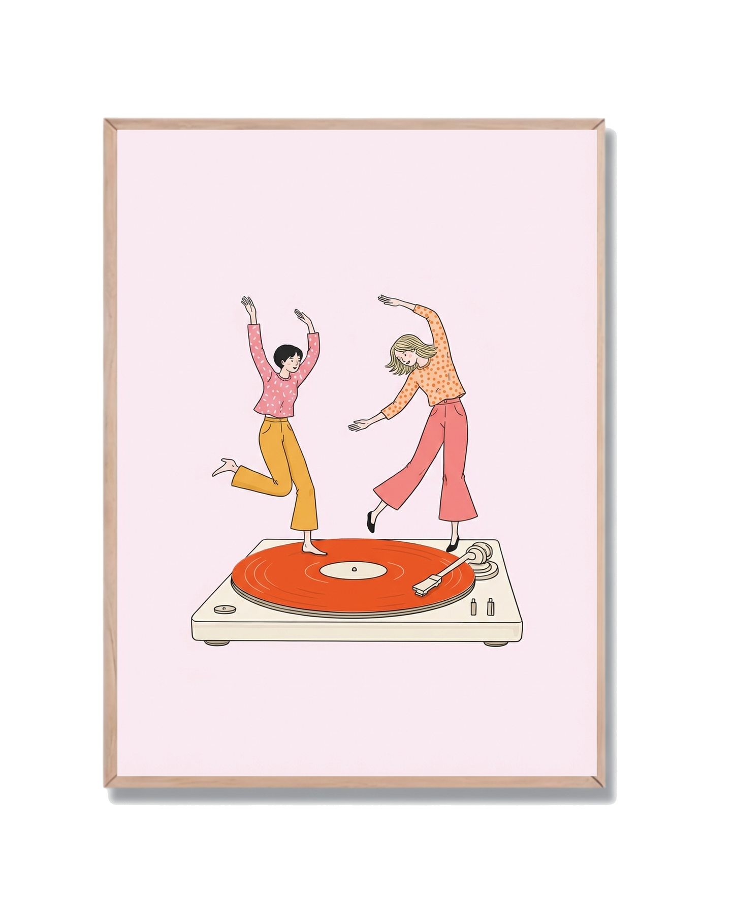 Baile Tocadiscos Amigas