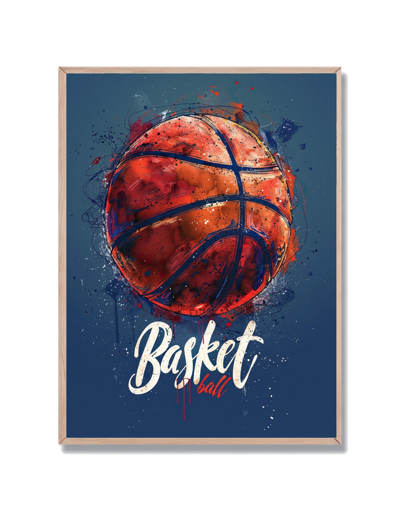 Baloncesto Arte Salpicado