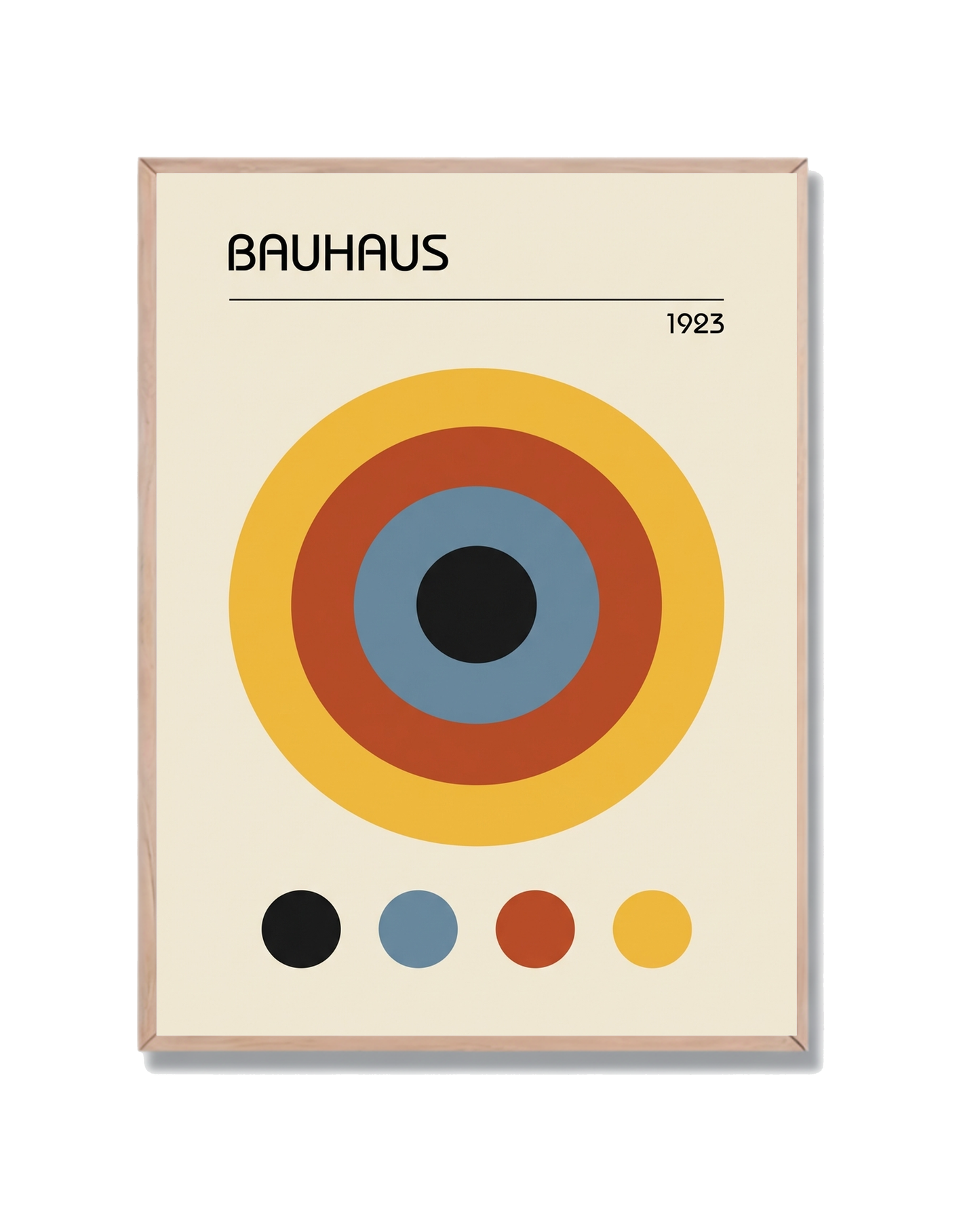 Bauhaus Círculos Colores #2