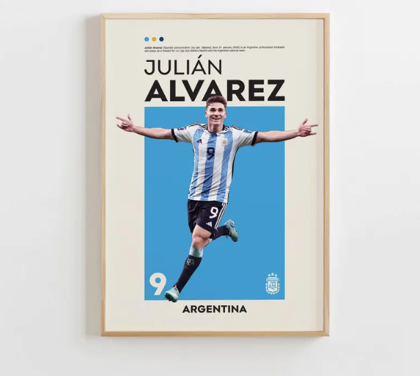 Julián Álvarez Poster