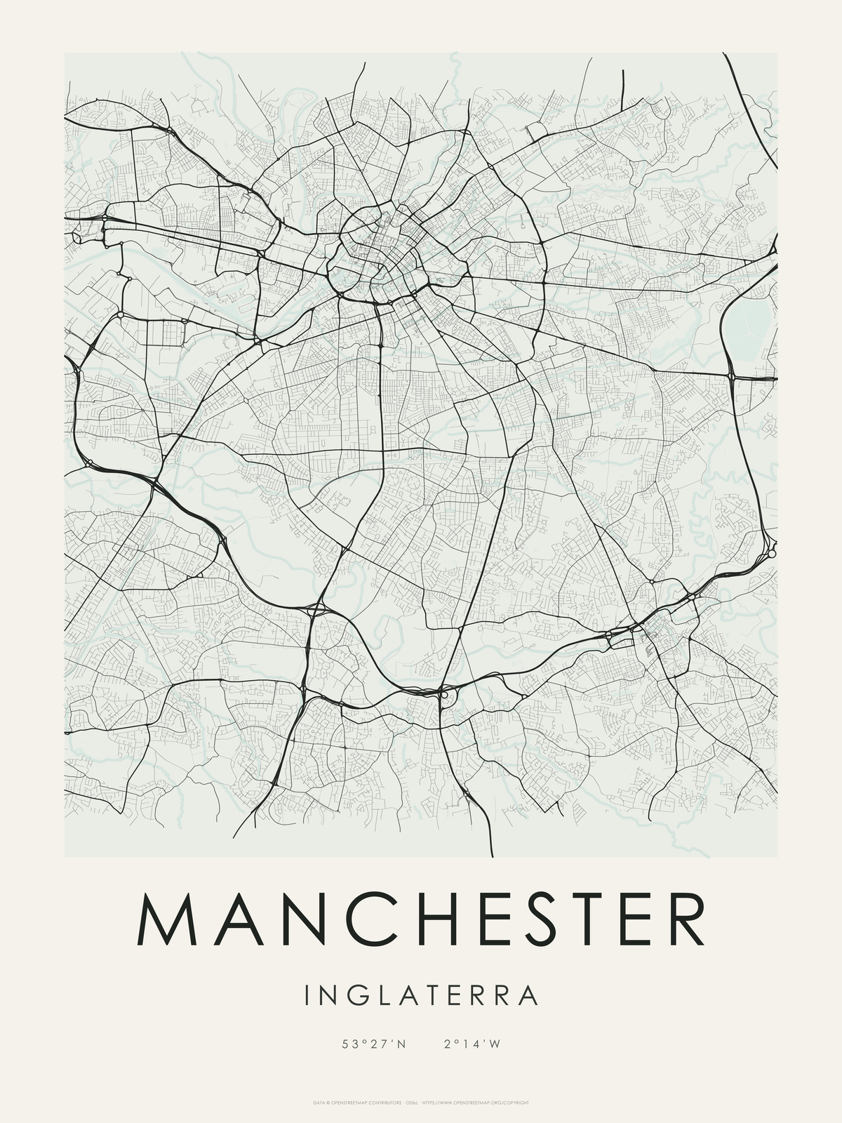 Manchester 1 — mapa artístico 3:4