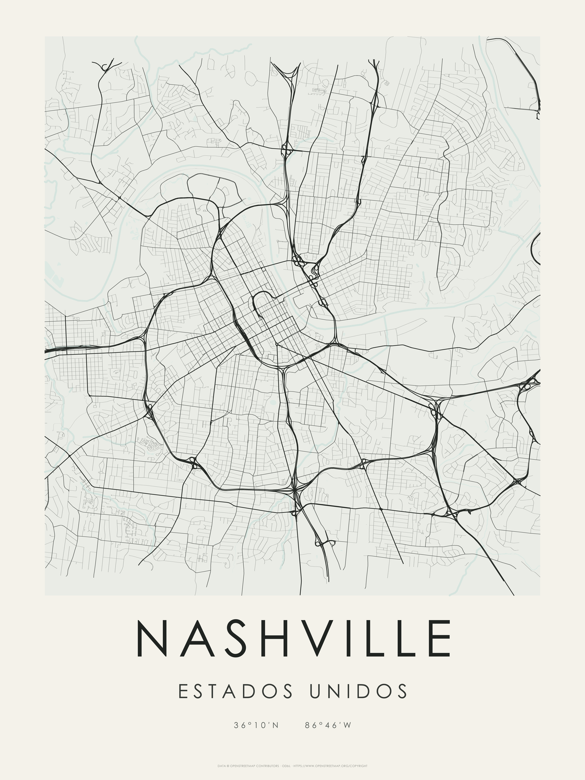 Nashville 1 — mapa artístico 3:4