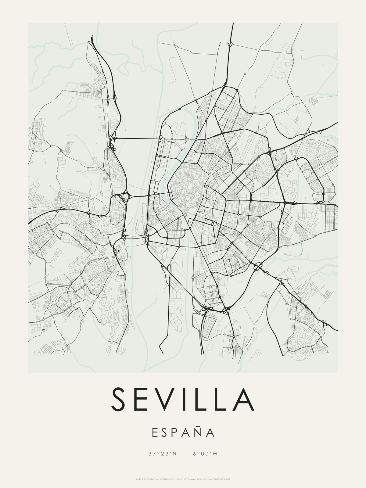 Sevilla 1 — mapa artístico 3:4