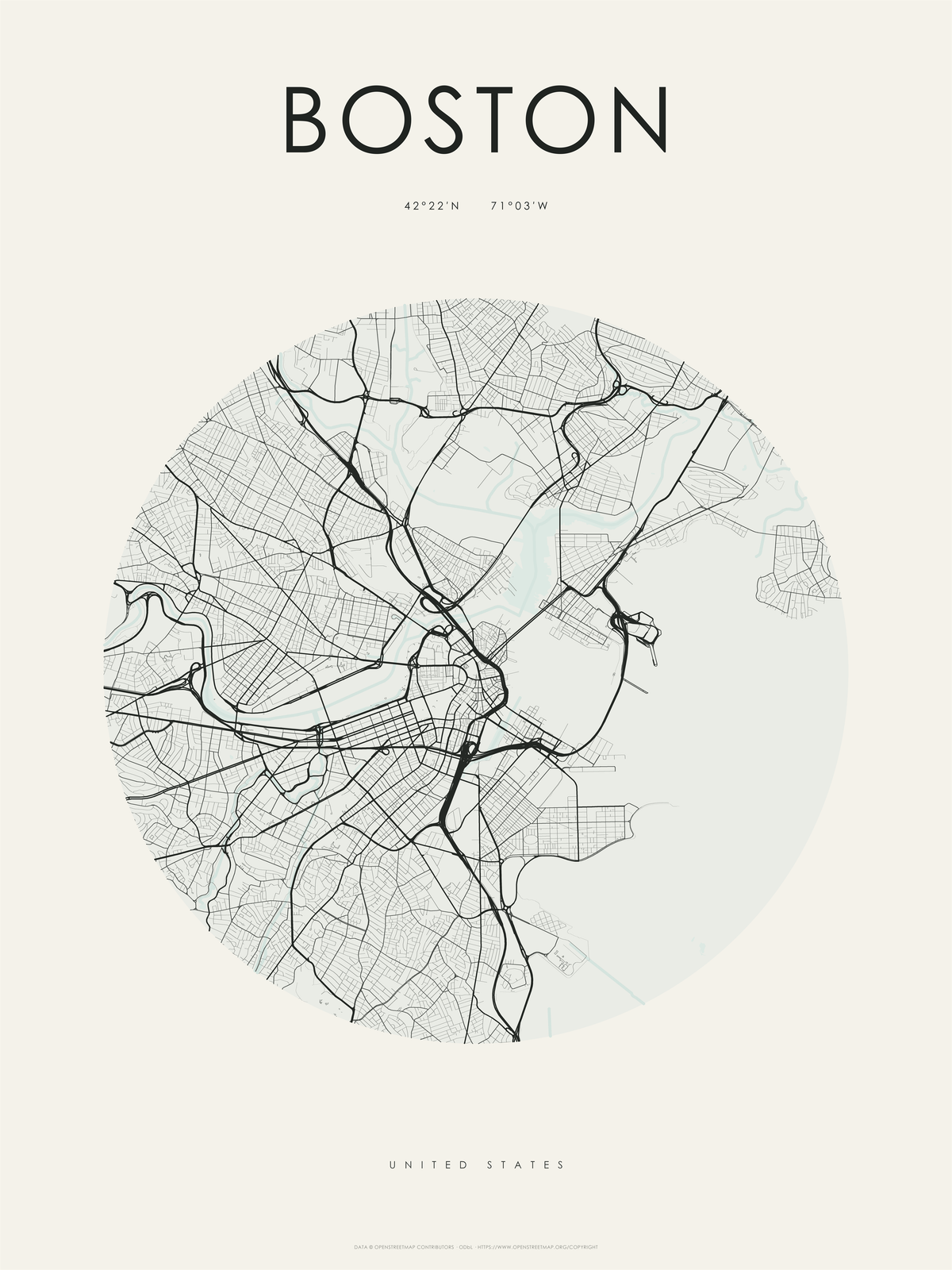 Boston 1 — mapa artístico 3:4