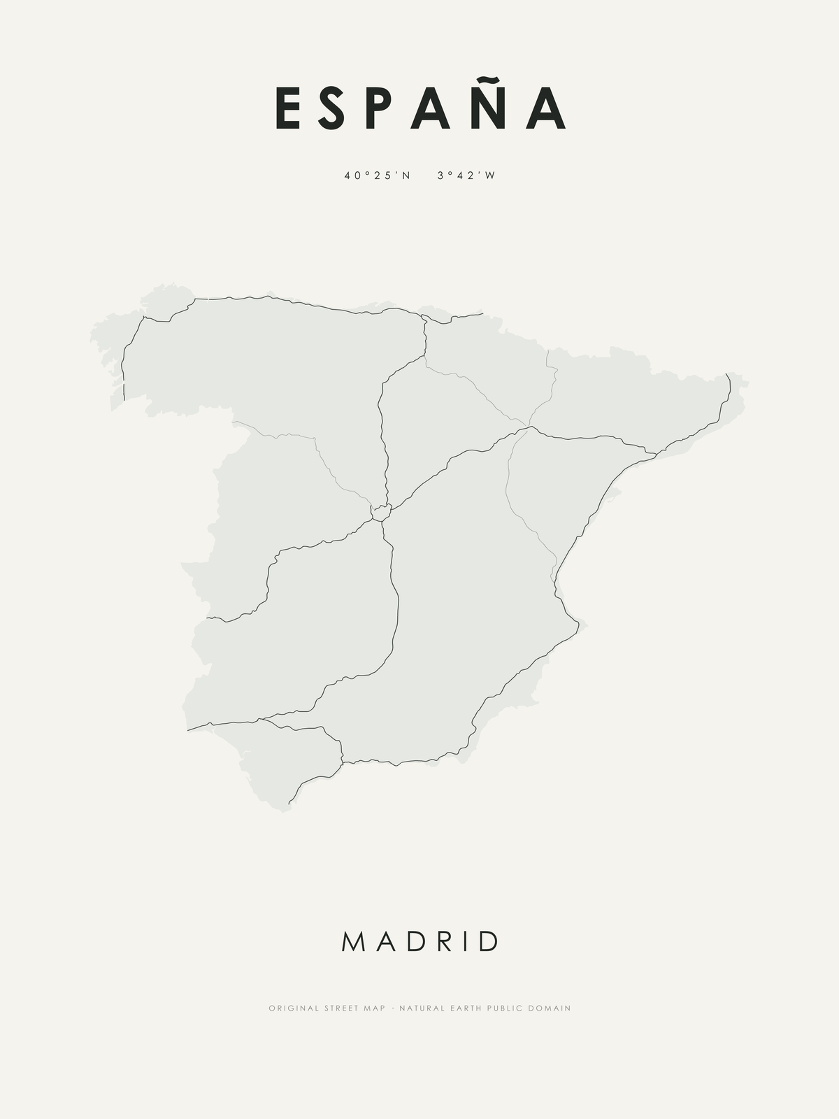 España 2 — mapa artístico 3:4
