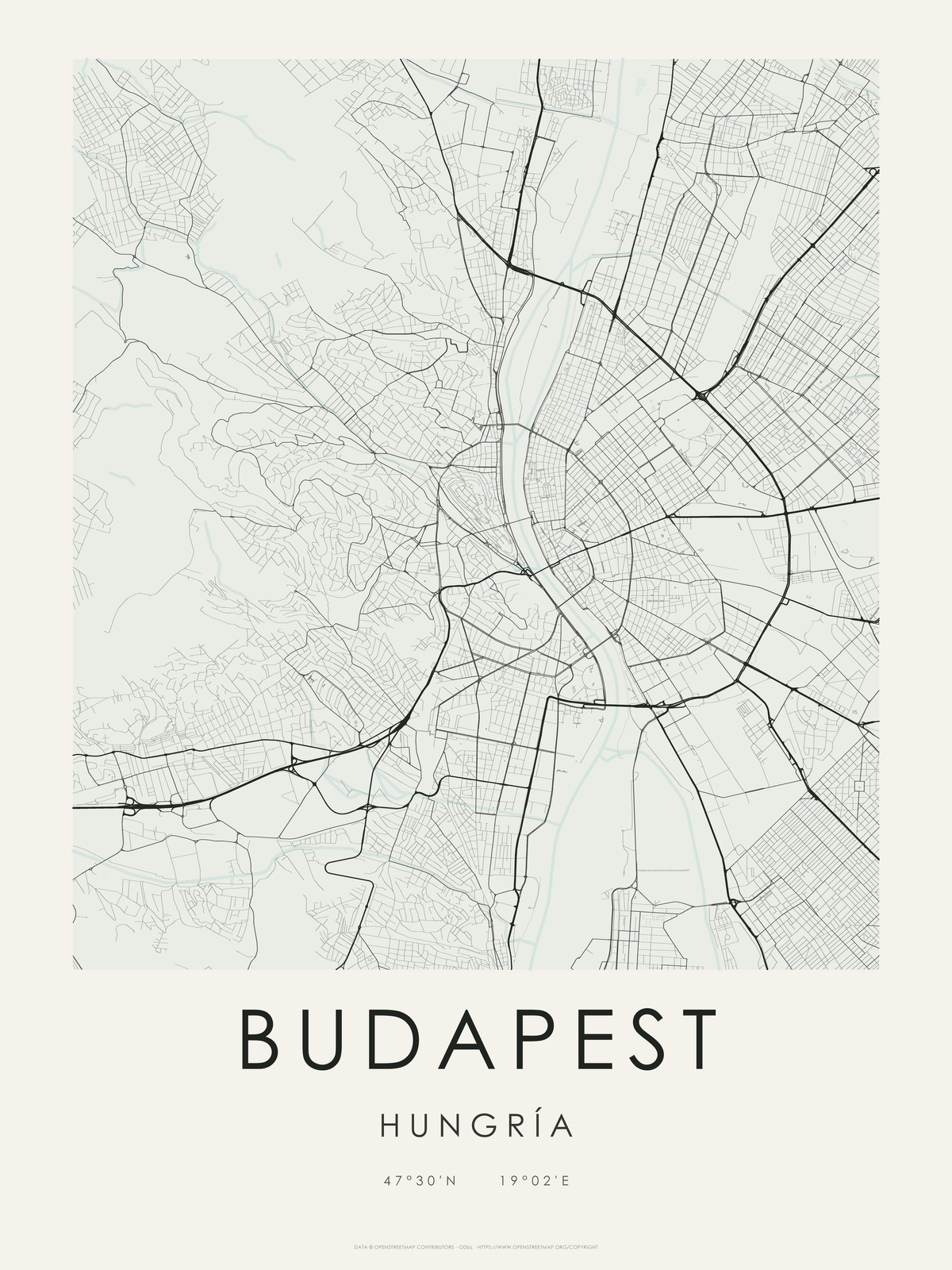 Budapest 2 — mapa artístico 3:4