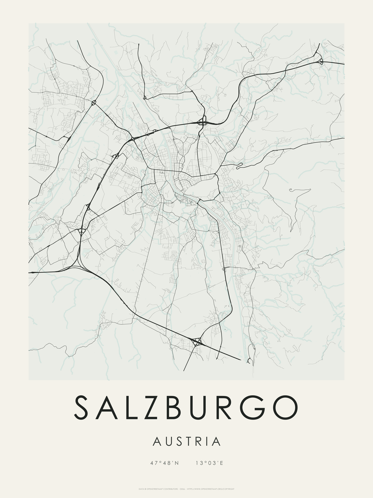 Salzburgo 1 — mapa artístico 3:4