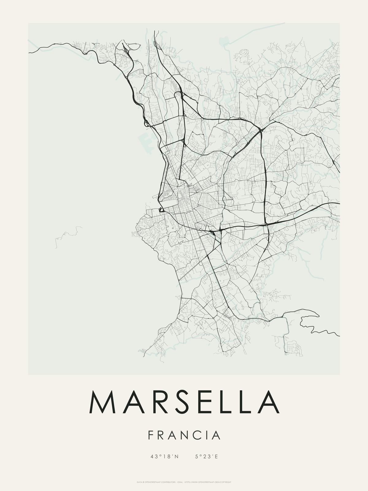 Marsella 1 — mapa artístico 3:4