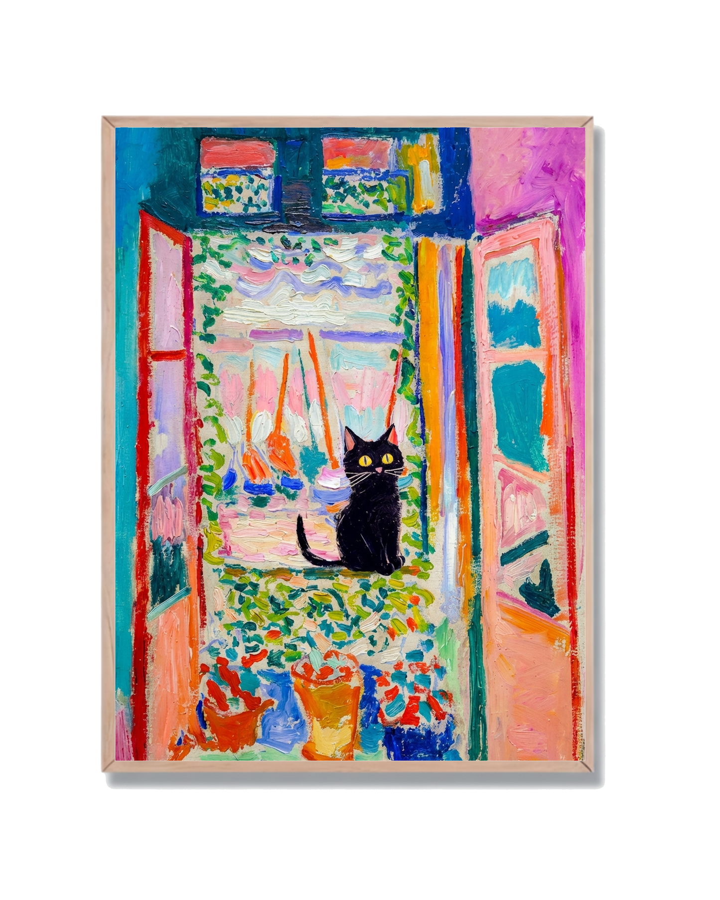 Gato en Ventana