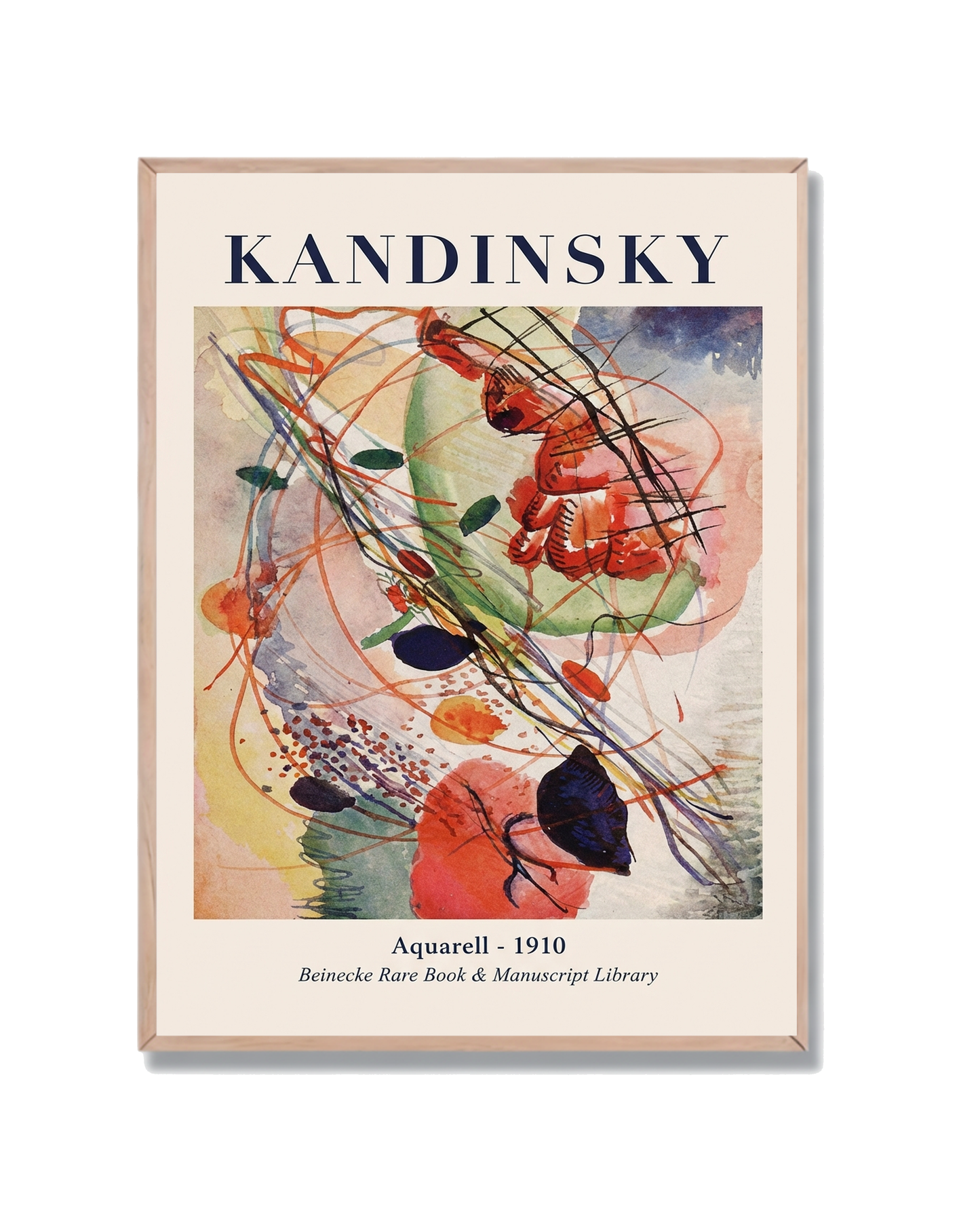 Kandinsky Acuarela 1910