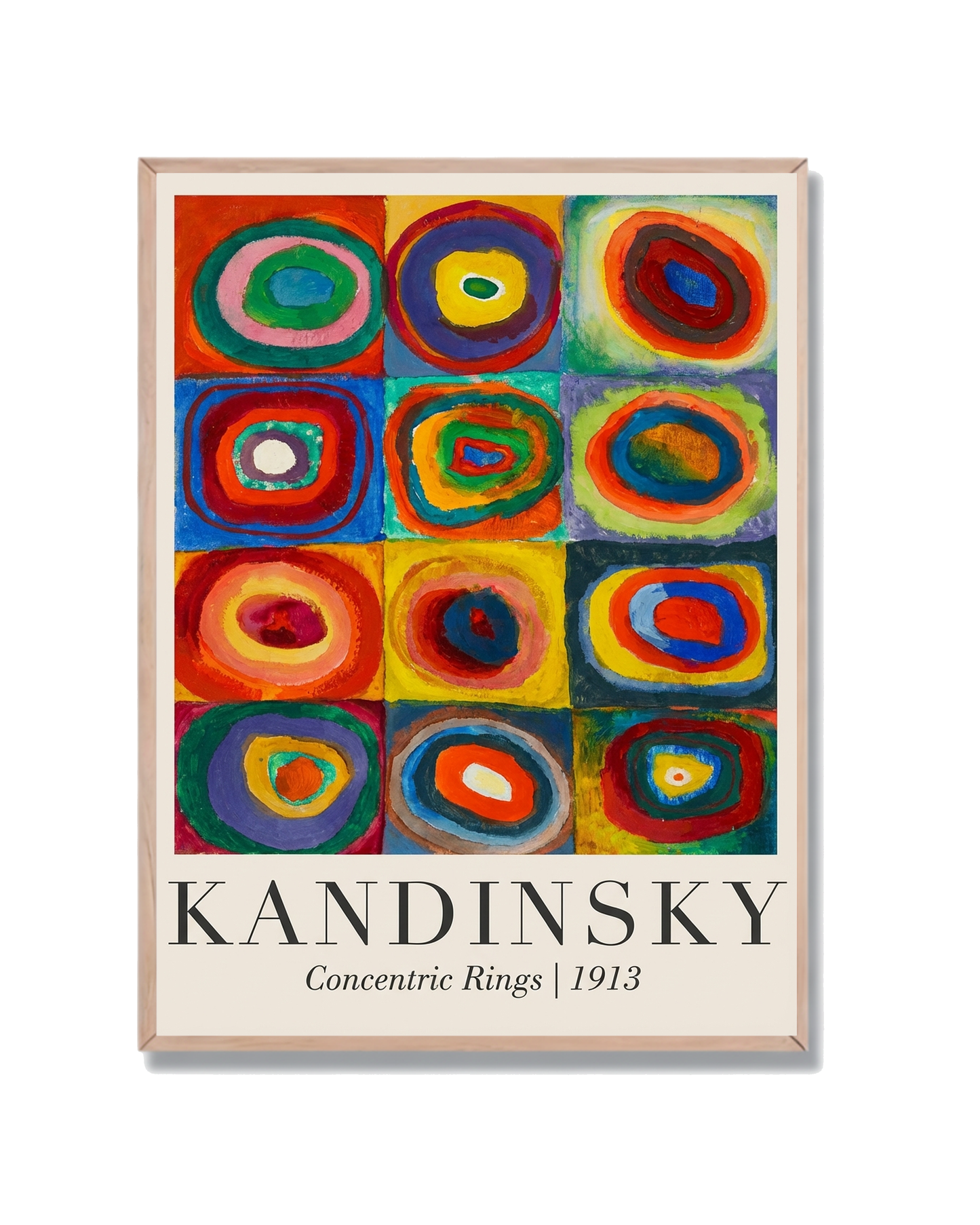 Kandinsky Anillos Concéntricos