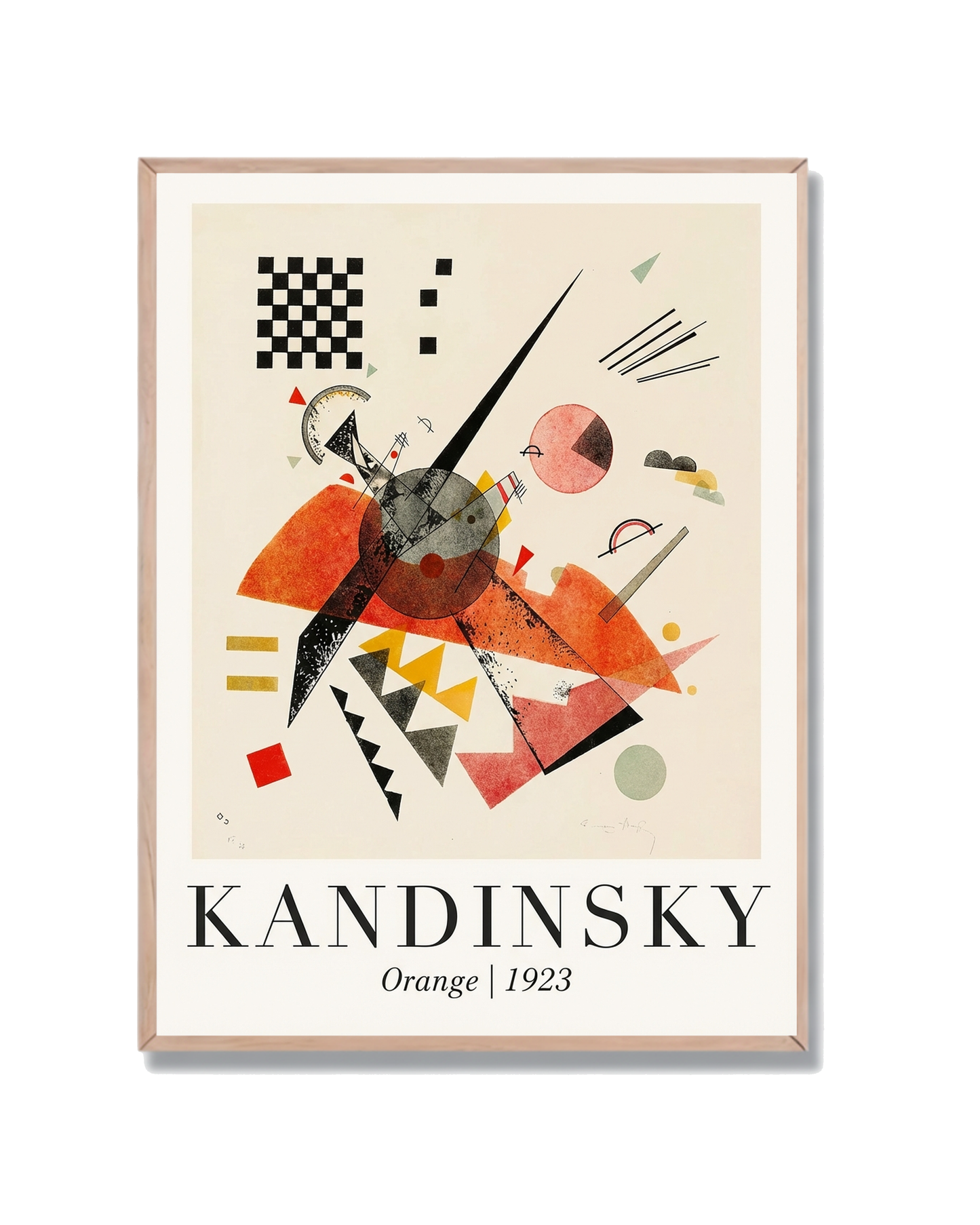 Kandinsky Naranja 1923