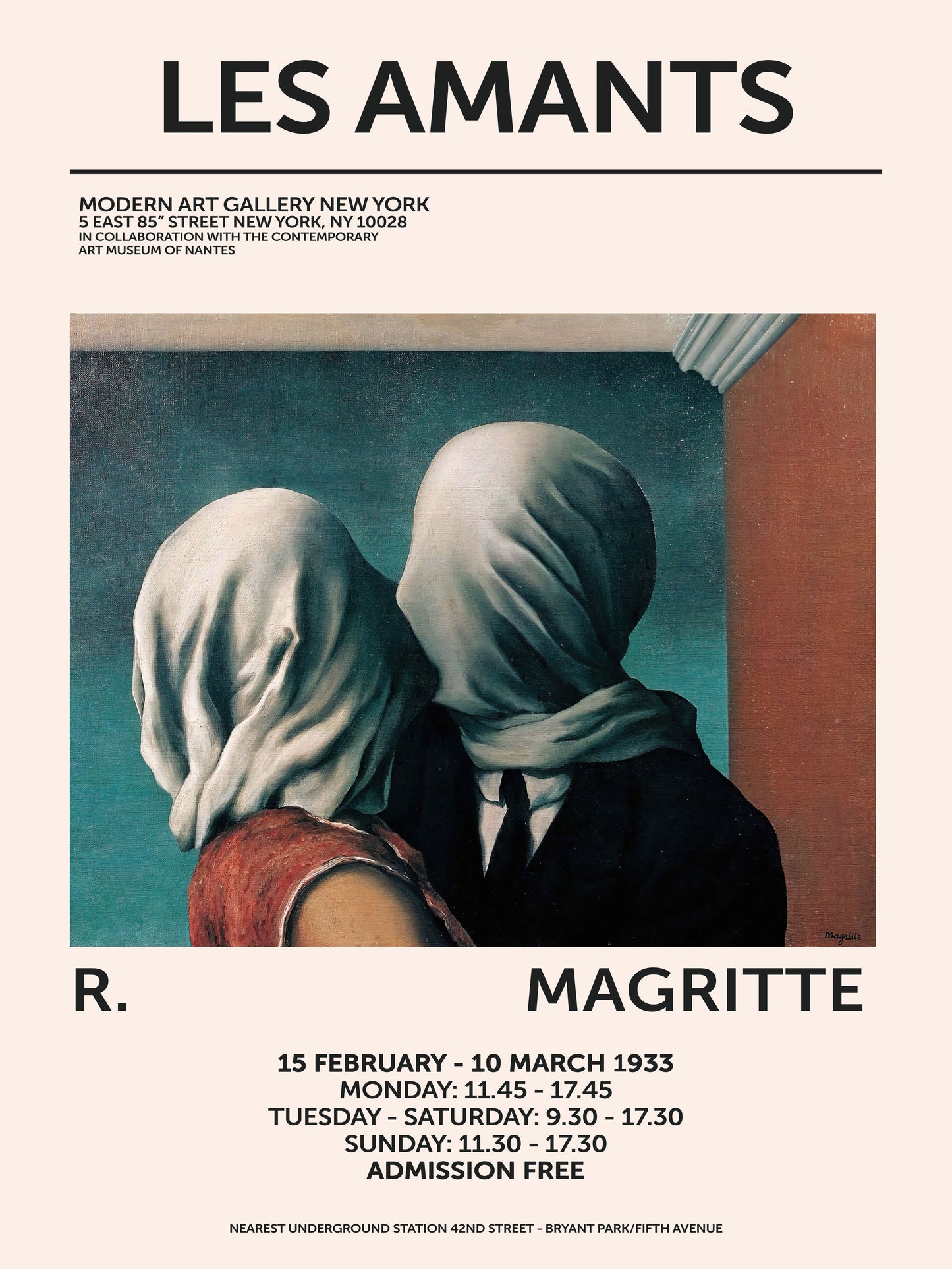 Magritte LesAmants 3 4