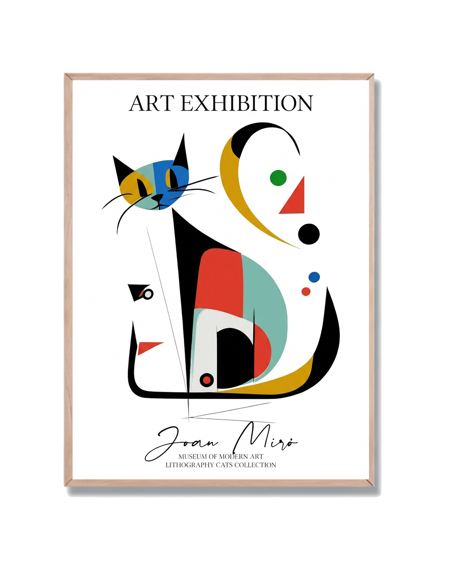 Miró Gato Abstracto