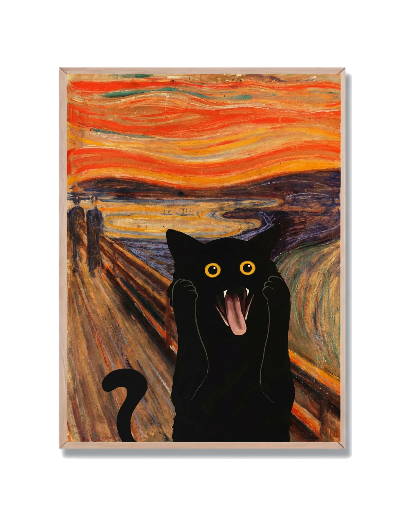 Munch Gato Gritando