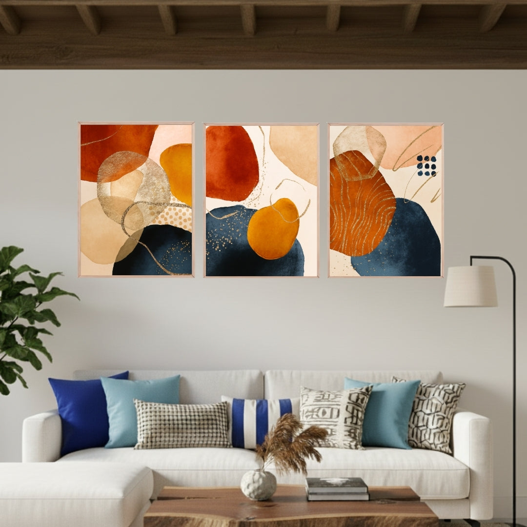 Set de 3 Abstracto #16