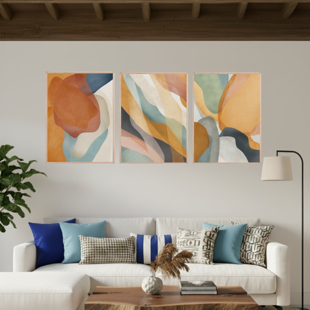 Set de 3 Abstracto #20
