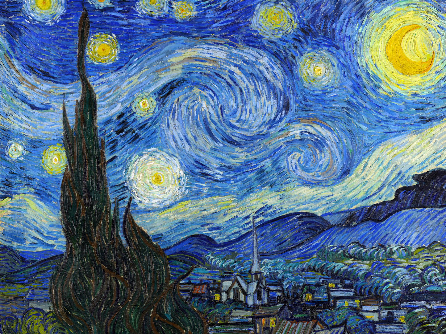 La noche estrellada - Vincent van Gogh