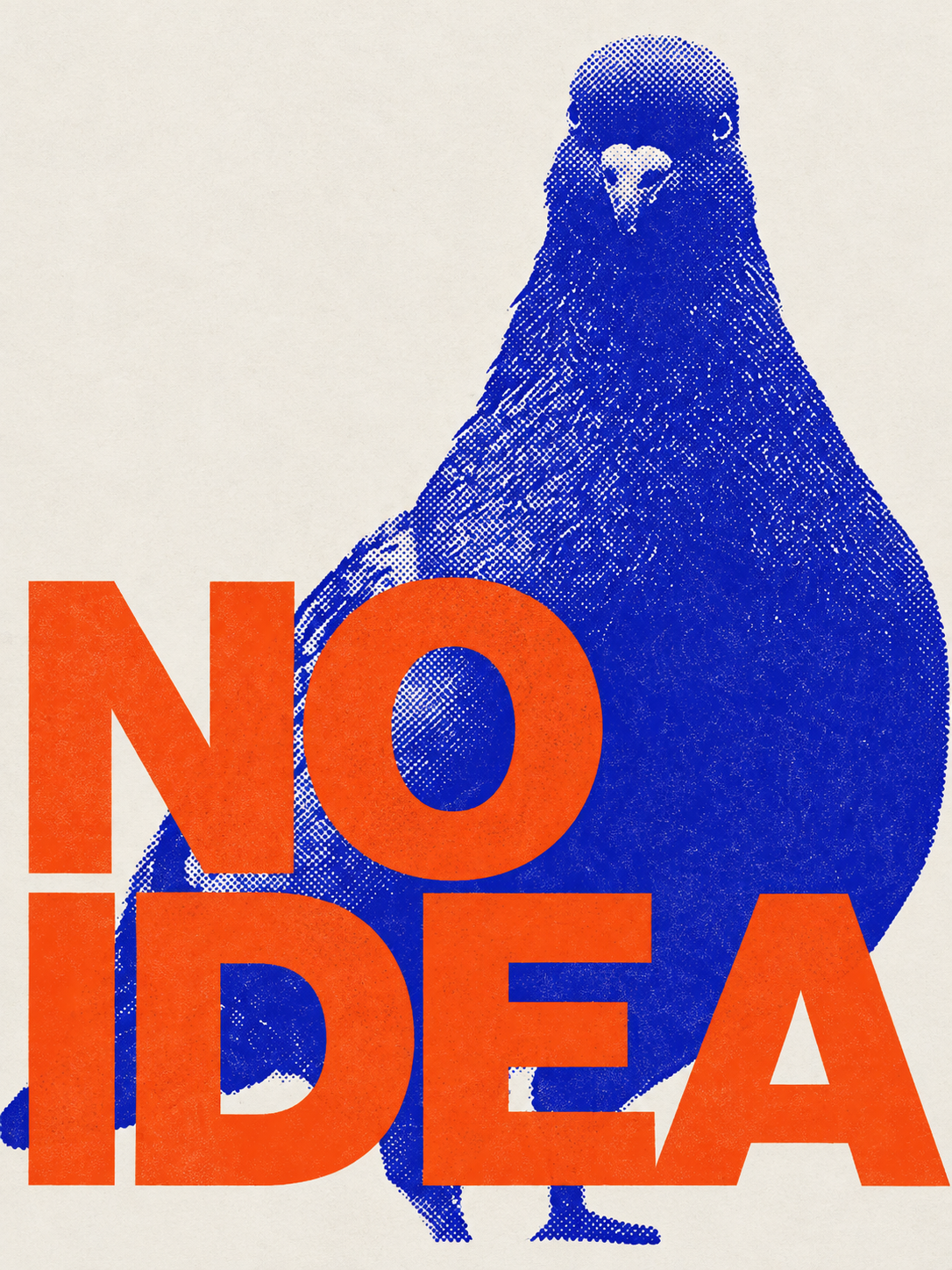 No Idea Azul - cuadro decorativo