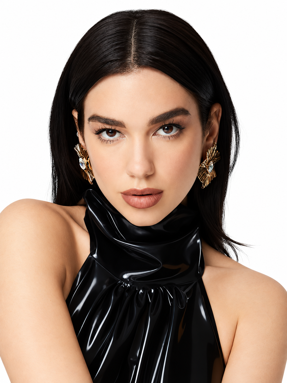 Ilustración 017 — Dua Lipa Retrato — cuadro individual