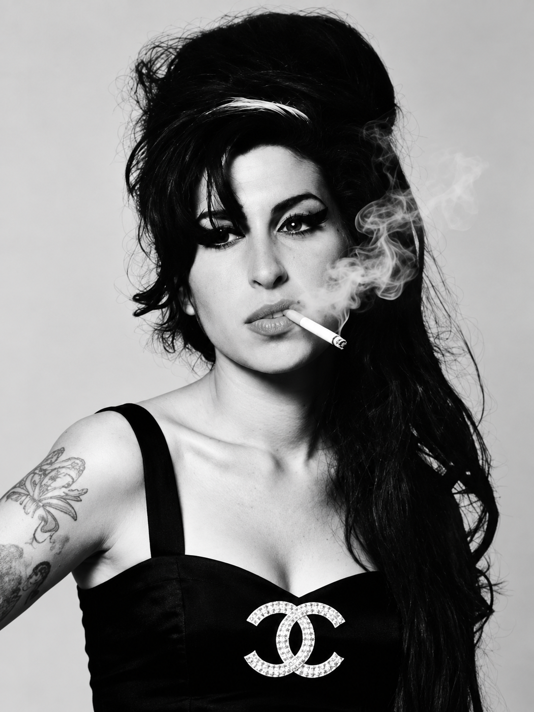 Ilustración 061 — Amy Winehouse — cuadro individual