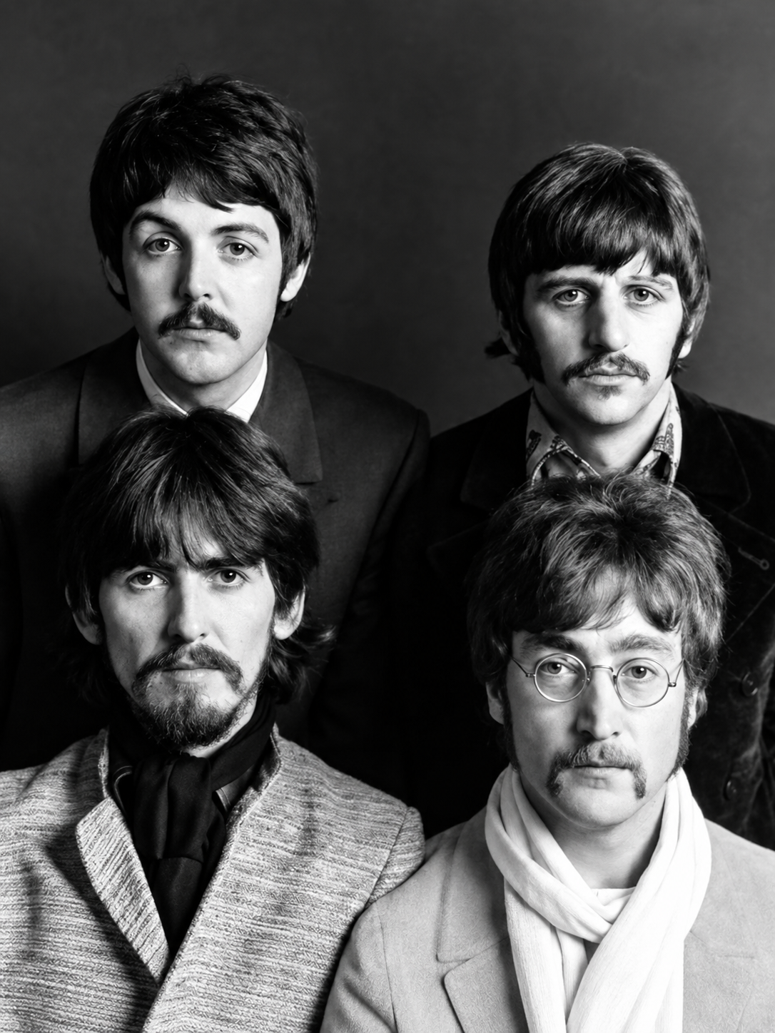 Ilustración 064 — The Beatles Retrato — cuadro individual